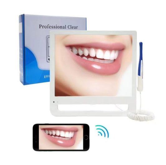17 Inch LCD Dental Endoscope with WIFI 6 LED Bulbs HD 1080P Dental Photography Electric Power Source Dental Supplies