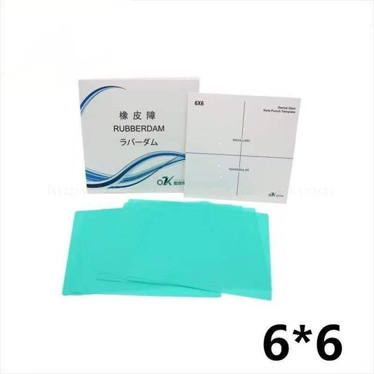 Dental Medical Rubber Dam Sheet Dental Rubber Dam Kit for Dental Implant