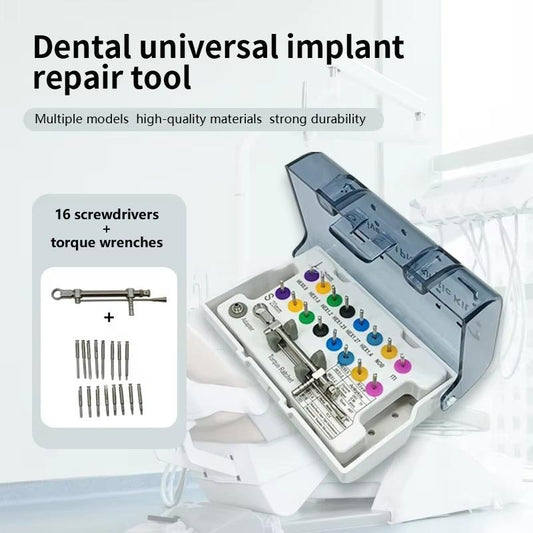 15-70N.cm Dental Supplies Surgical Dental Implant Fixture Screw Drivers Universal Torque Wrench Prosthetic Kit