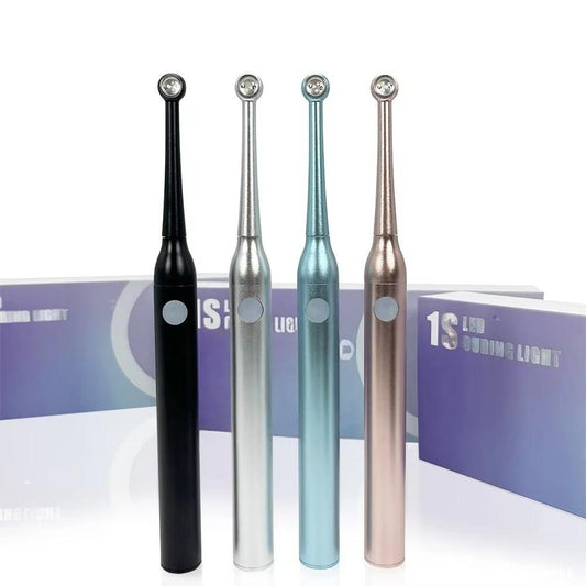 Dental 1S High Power Cordless One Second Uv Led Resin Curing Light Metal Materials for Dental Equipment
