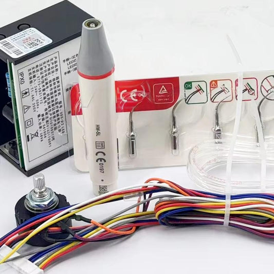 Dental Piezo Scaler Detachable Handpiece LED Ultrasonic HW-5L Dental Equipment Dental Scaler Handpiece Handle with LED