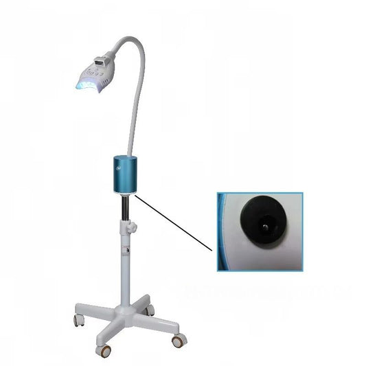 High Quality Floor-Standing Blue Professional Teeth Whitening Lamp 4 LEDs Bleaching Accelerator Plastic Commercial Use Dental