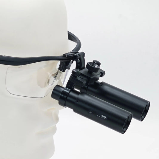 8x High Magnification LED Eyeglass-style Loupe New Electric Veterinary Aesthetics Dental Device for Surgery Veterinary Practice