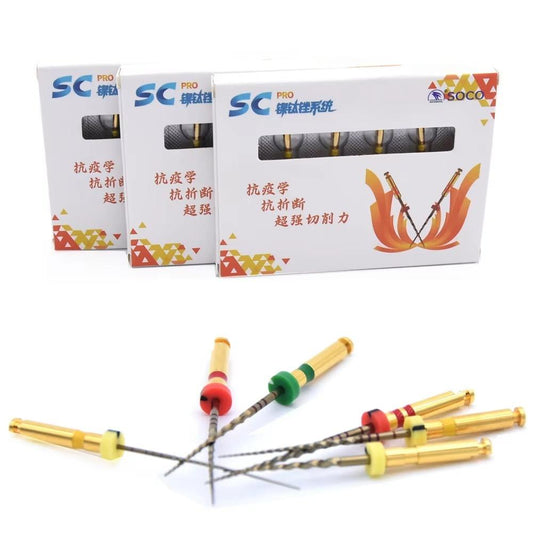 Dental Supply SOCO COXOs SC-Pro Rotary Endo File / Endodontic Rotary Instrument Super Roots canal Niti Engine Endodontic File