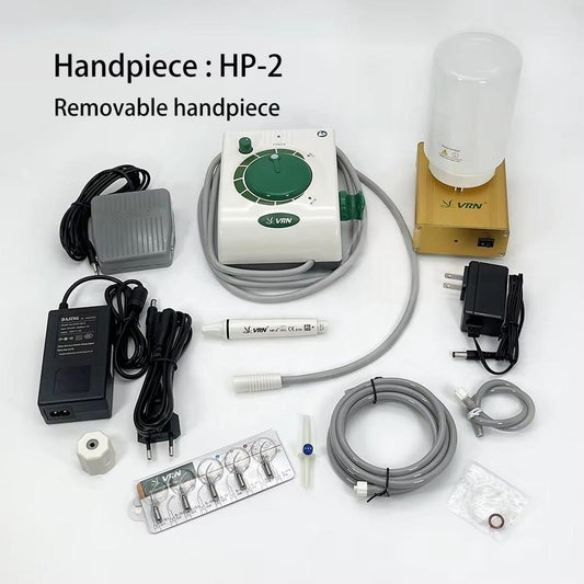 VRN B Dental Ultrasonic Scaler Cleaning Machine Removable Handpiece With Automatic Water Supply
