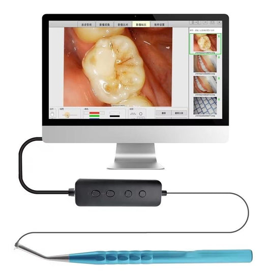 Electric Compatible Endo Motor Tools LED HD Visual Intraoral Scanner Camera Dental Digital Micro Wifi Intra Oral Foot Control