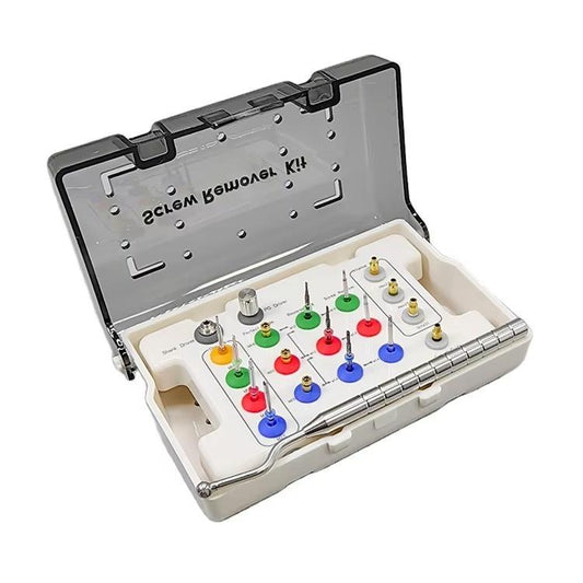 Broken Screw Removal Repair Tool Kit Dental Implant Screw Driver Surgical Instruments Equipments Kit