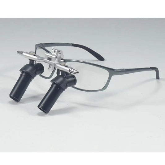 New 5W Dental Magnifying Glasses 4X/5X/6X Ergo Loupes Light Adjustable Working Distance 350-450mm