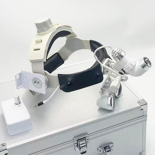 5w Dental Headlight Wireless Surgical Headlamp Medical Dentist Loupe Magnifier Glasses 2.5X 3.5X Magnifying Loupes