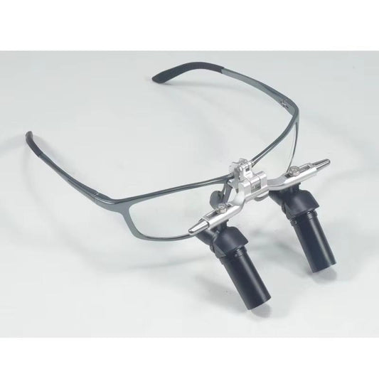 Dental Surgical Ergo Loupes 4X 5X 6X Magnification Optical Lens Adjustable Working Distance with Headlight