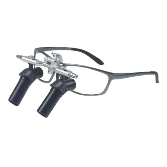 Dental Surgical Ergo Loupes 4X 5X 6X Magnification Optical Lens Adjustable Working Distance with Headlight