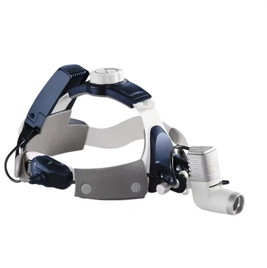 Highly Bright LED Surgical Head Light Oral Headlight Brightness Adjustable Headlamp With One Battery