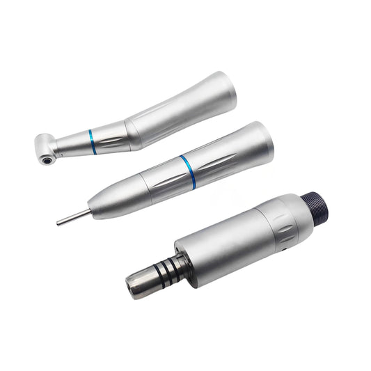 Dental Handpiece Set Low Speed Contra Angle Air Motor Dental Low Speed Handpiece Turbine Kit