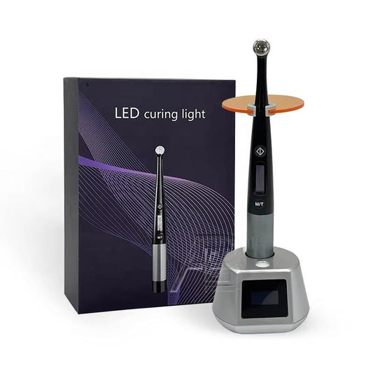 Brand Dental LED Curing Light Lamp Tool Wireless 1 Second Cure 3000 Mw/cm 7 Mode With Caries Detector Light Meter Tester