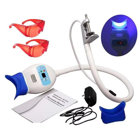 Dental Teeth Whitening Light Machine Silicone Teeth Whitening Lamp Household Silicone Mouth Monochrome Blue