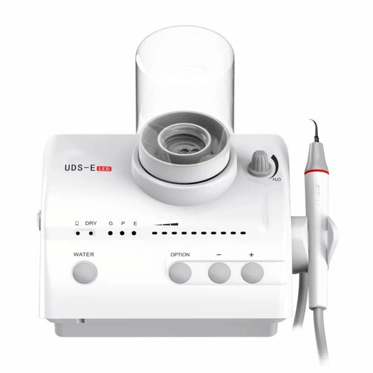 High Quality UDS-E LED Light Oral Cleaner Ultrasonic Scaler with Water Supply Bottle Tartar Remover Handpiece Made of Plastic
