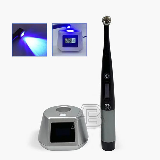 Wireless Dental LED Curing Light 3000mW/cm with 7 Modes Caries Detection Electricity Powered CE Certified