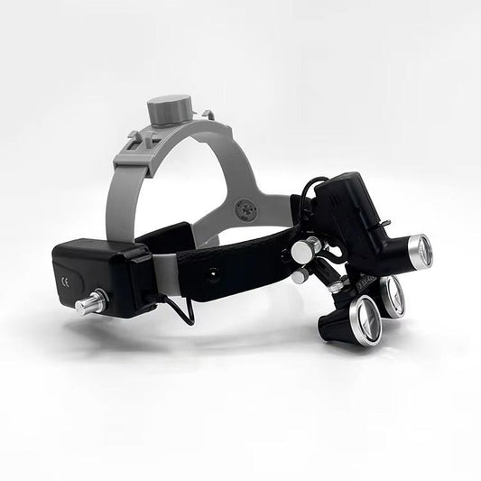Eye Loupes for Dentists and Surgeons Surgical Examination Led Light Magnifying Glasses Dental Binocular Loupes With Light
