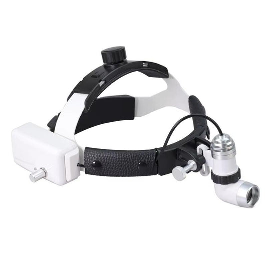 5W Dental LED Headlight Lamp for Binocular Bumps Adjustable Brightness Dental Lab Headlight