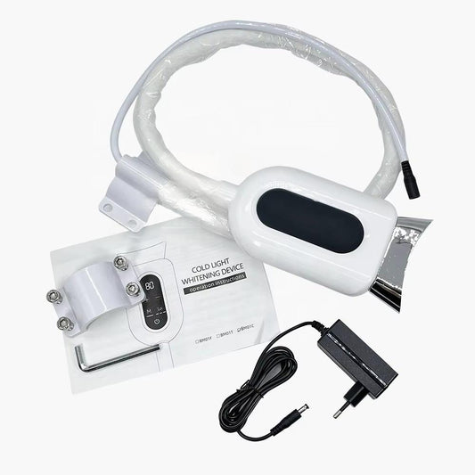 Three Light Colors Dental Lamp Teeth Whitening Bleaching Machine LED Cold Lamp Light,white, Blue, and Purple