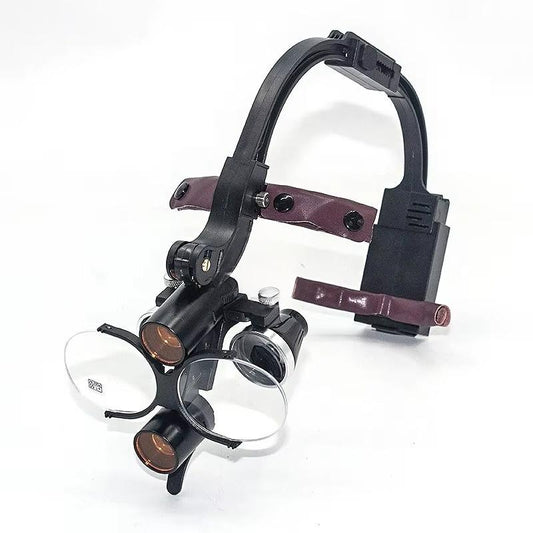 Dental Optical Magnifier Glasses 5W LED Dental Headlamp 2.5X/3.5X Wireless Surgical Headlamp Oral Laboratory Equipment