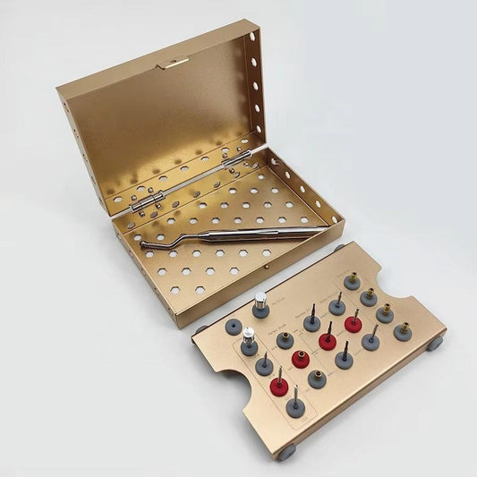 Brand Customizable Dental Implant Surgical Screw Removal Kit Dental Implants Conical Drills Bur Kit With Stopper Screw