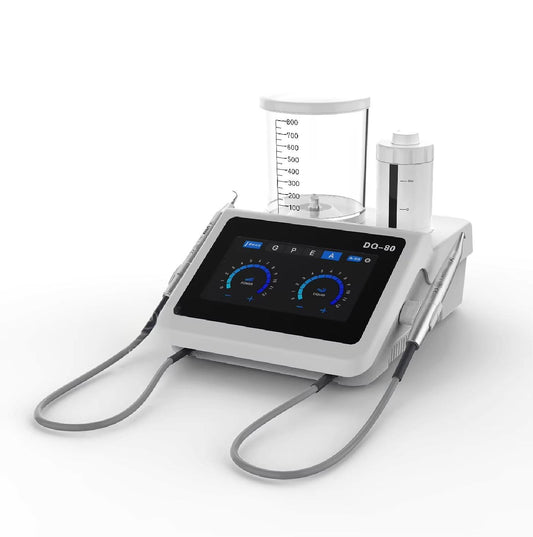 VRN DQ80 Tablets Dental Ultrasonic Ultrasound Scaler 2 in 1 Functionality Piezo Dental Ultrasonic Scaler  air Polisher