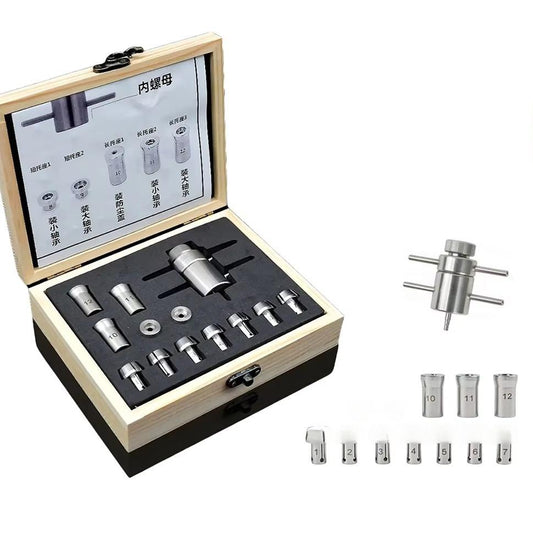 Portable Steel Dental Handpiece Repair Kit High/Low Speed Handpiece Bearing Box Repair Tools Multifunctional Restoration Set