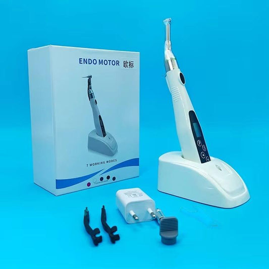 Multifunctional Dental Low Speed Handipece Dental Endo Motor Wireless Intelligence Dental Root Canal Motor With Led Lamp