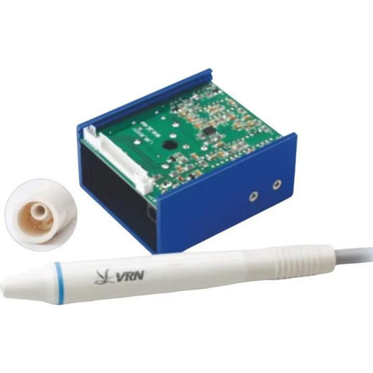 High Quality Detachable Handle Ultrasonic Tooth Cleaner with LED Light Built-in VRN Teeth Cleaner Electric Power Source