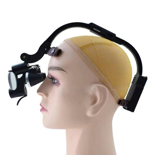 2.5X 3.5X Dental LED Headlight Magnifying Binocular Magnifier 5W Headlight Spare Parts Lithium Battery Binocular Magnifier