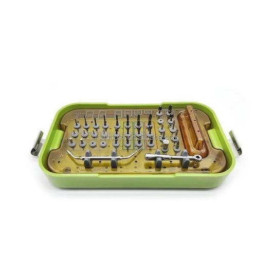 Dental Implant Drill Dentium - SuperLine & Implantium Surgical Kit Dentium Implant Surgical KitsDental Implant restoration Tool