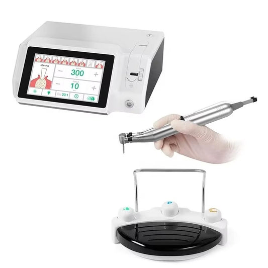 High Quality 20:1 Fiber Optic Contra Angle Dental Device Implant Surgery System LCD Touch Screen Electric Motor Handpiece