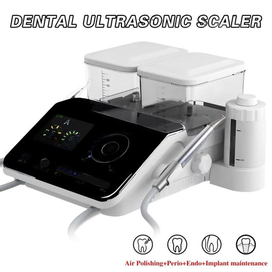 New Version Ultrasonic Periodontal Therapy System Dental Ultrasonic Scaler and Air Polisher Machine 2 in 1