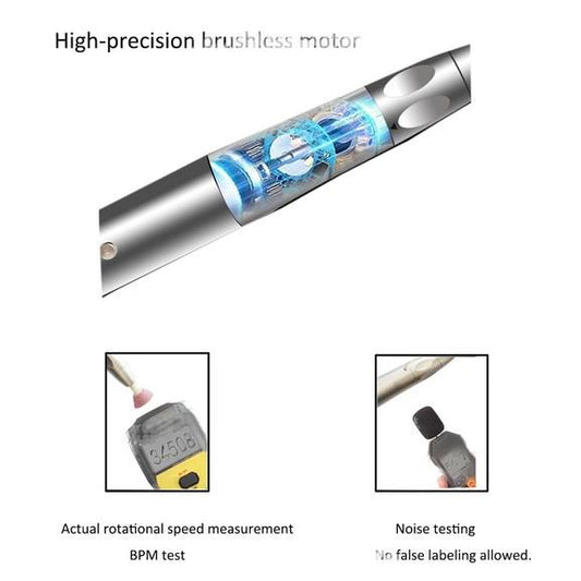 High Quality Electric Brushless Dental Micro Motor Handpiece 35000 RPM 30W Portable Rechargeable Nail Drill Dental Polishing