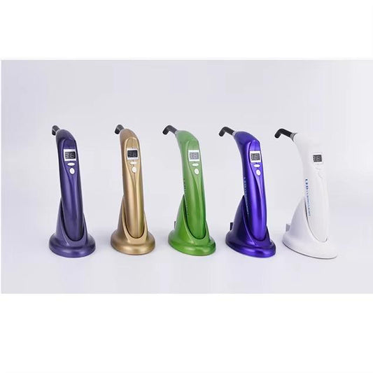 New 5W Cordless LED Oral Curing Light Dental Equipment Electric Power Source