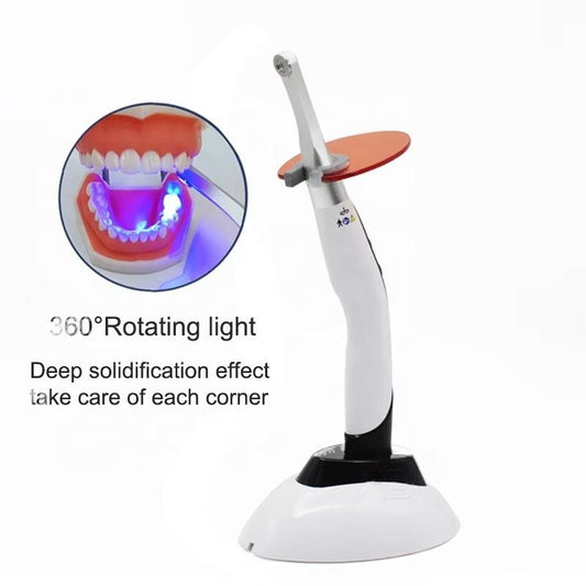 Wireless LED Dental Curing Resin Light Stable Power Output for Dental Practices UV Lamp 1Second Curing Resin