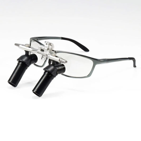 High Quality 4X 5X 6X Adjustable Ergonomic Magnifier 350-450mm Optical Lens for Oral Examination Multi-Purpose Dental Device