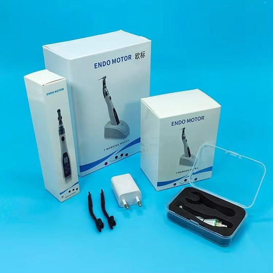 Multifunctional Dental Low Speed Handipece Dental Endo Motor Wireless Intelligence Dental Root Canal Motor With Led Lamp