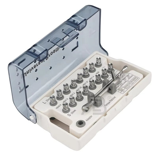 Universal Dental Prosthesis Lmplant Screwdrivers Restoration Equipment Gantus Tools Suits 1 6pcs Colorful