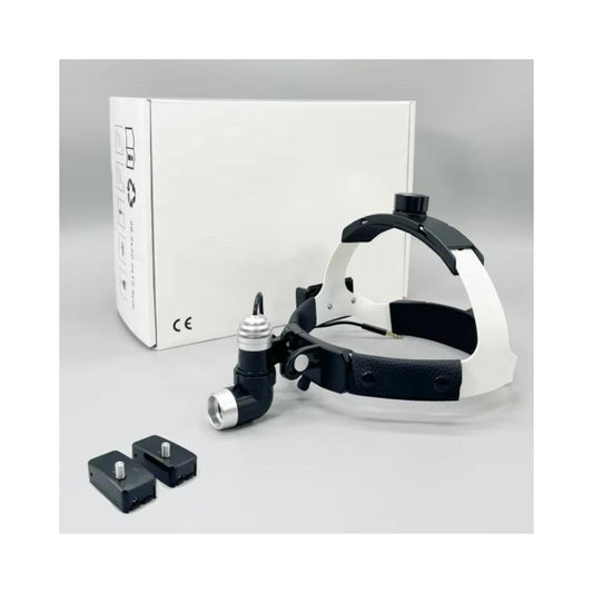 5W LED Spotlight Dental Headlight Magnifying Lens Light Medical Surgery Rechargeable Brightness Adjustable Headlight