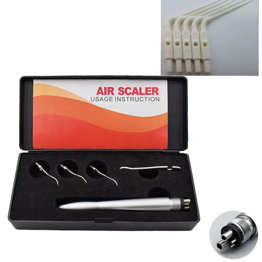 Dental Ultrasonic Pneumatic Tooth Scaler Kv Universal Working Tip to Remove Tartar Threaded Interface
