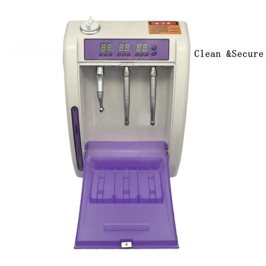 Dental Handpiece Cleaning and Lubricating Machine Intelligent 4/6Hole High and Low Speed Lubricating Oil Washing