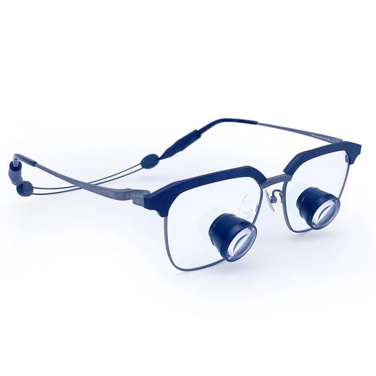 Dental Loupe 2.5x Magnifier Glass TTL Ultra-light Loupe Binocular Loupe for Dental, ENT Use