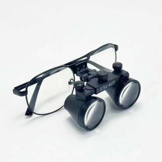 High Quality Lightweight Comfortable Dental Loupes 2.5X 3.5X Loupes Metal Barrels Galileo Magnifying Glass