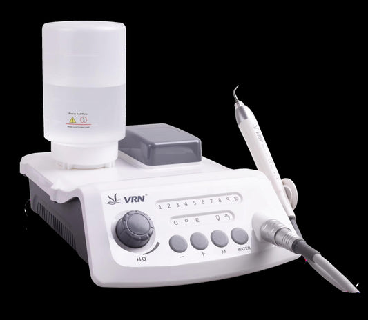 VRN A8 Dental Ultrasonic Dental Cleaner Fully Automatic Water Supply Wireless Pedal,the Cables Are Removable
