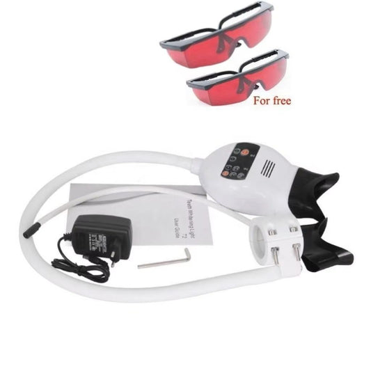 Dental Unit Clip-on Desk Type LED Professional Teeth Whitening Lamp Cold Light Teeth Bleaching Accelerator Machine
