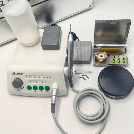 VRN A8 LED Ultrasonic Dental Scaler CE Approved Ultrasonic Piezo Scaler with LED Detachable Handpiece for Teeth Cleaning
