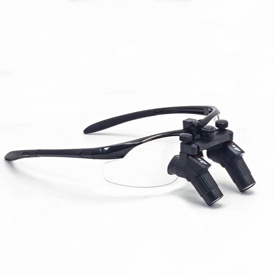 Ergonomic Dental Loupes 3x/4x/5x/6x Lightweight Flip-Up Surgical Loupes with 5W Electric Wireless Headlight