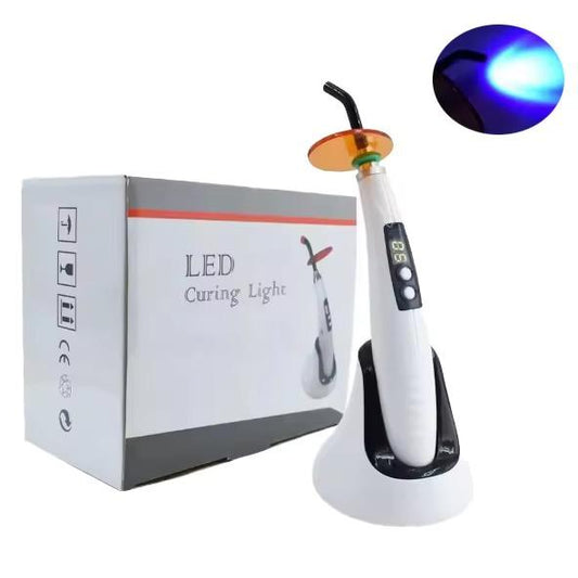 Wireless LED Dental Curing Light Device Electric Power Source for Composite Resin Curing Aobol WM-BS-300A CE Certified 420-480nm